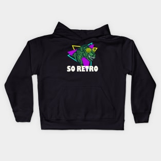 Retro Dinosaur T-Rex Kids Hoodie